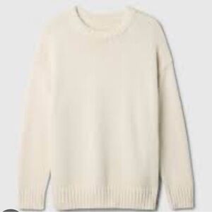 Gap 100% Cotton Oversized Boyfriend Sweater